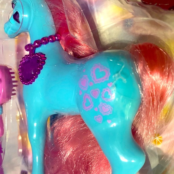 MAGIC TOUCH PONY VINTAGE 90s MAGIC HEART PONY MIRANDA HEARTS LIGHT UP & BLINK - Picture 11 of 16